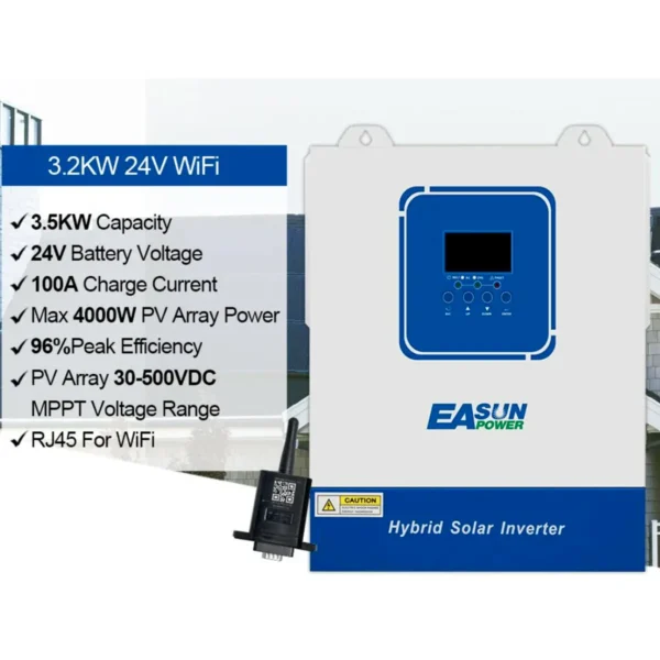 Easun Isolar Smg 3.2k 3200w 24V Szigetüzemű napelemes inverter - Image 2