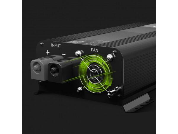 Green Cell inverter 1000/2000W 12V (Tiszta szinusz) - Image 2