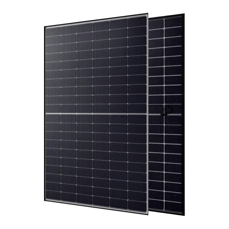 Jolywood 420W BiFacial N-Type átlátszó napelem panel fekete keretes  (Bruttó)