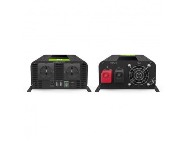 Green Cell inverter 1000/2000W 12V (Tiszta szinusz) - Image 3