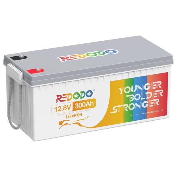 Lifepo4 12v 300ah akkumulátor 3,6kwh (Lítium-vasfoszfát akku) - Redodo